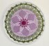 Granny's Garden Mandala wall hanging