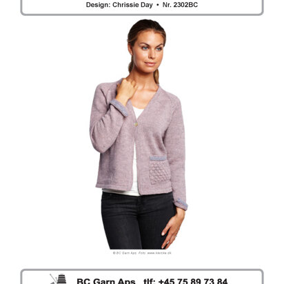 Bubbles Cardigan in BC Garn Semilla - 2302BC - Downloadable PDF