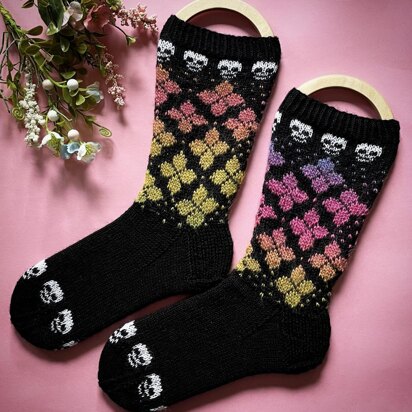 Blooming socks