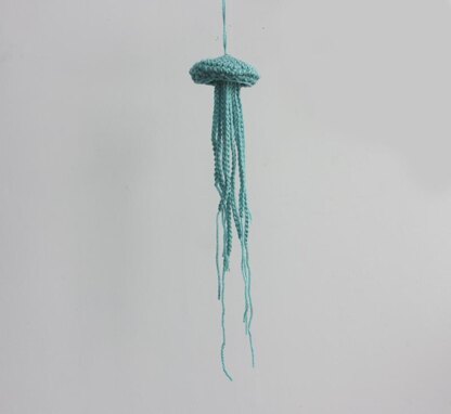 Jellyfish Amigurami Home Decor