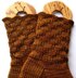 Shetland Fir Cone Socks