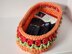 Tulip Stitch Oval Basket