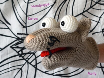 Crochet Pattern for the Hand Puppet Cat Molly!