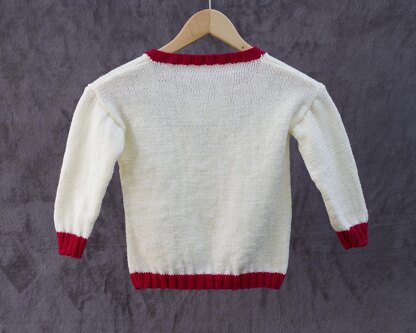 Rudolph Motif Jumper (no 164)