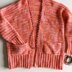 Fuzzy Peach Cardigan