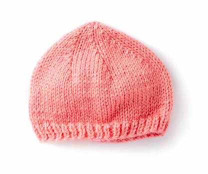 Wee Knit Cap in Caron Simply Soft Collection - Downloadable PDF
