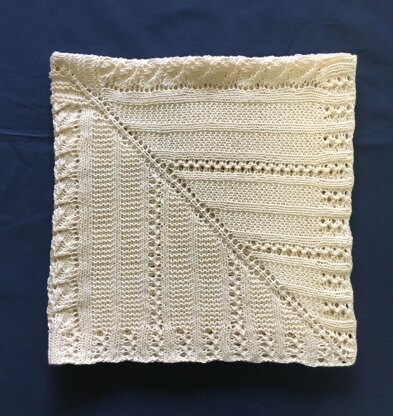 Square the Circle baby blanket