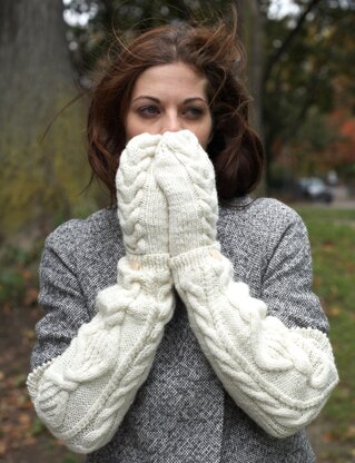 Armwarmers & Mittens in Patons Classic Wool Worsted