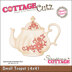 CottageCutz Dies - Small Teapot 3.4"X2.7"