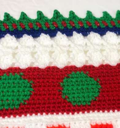 "Ugly Christmas Sweater" Blanket