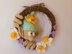 Easter Wreath Garden Gnome