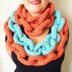 Crochet Chain Link Scarf