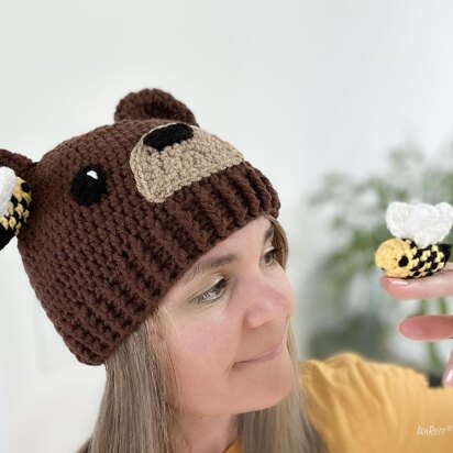 Bean The Bear With Bee Hat