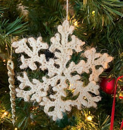 Picot Snowflakes