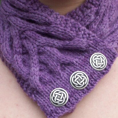 Jacqs Cabled Neckwarmer