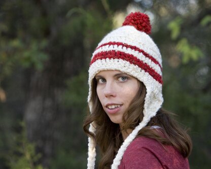 7 in 1 Adult Hat Pattern Quick and Easy - stripe pic