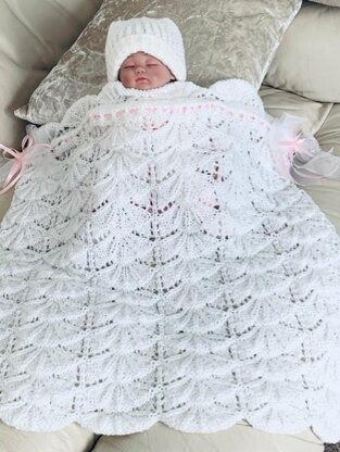 Baby Darling pram blanket