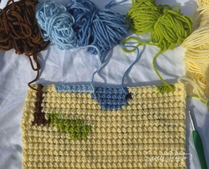 Summer Birds Table Runner