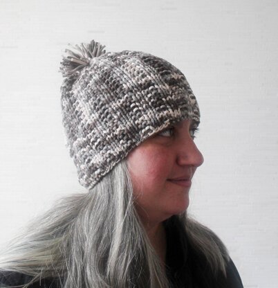 Garter Rib Beanie