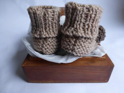 Knit hot sale dog booties