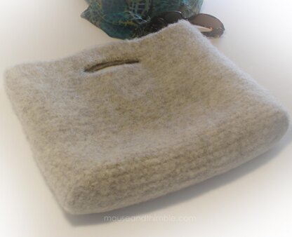 Tortile Tote Felted Wool Handbag UK TERMS 1915