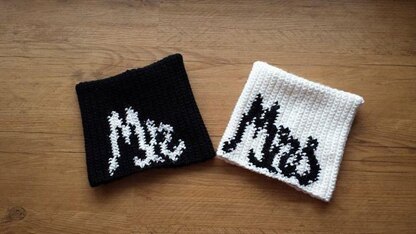 Sack Beanie - Mr and Mrs Wedding