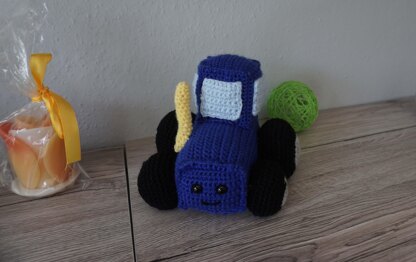 Amigurumi Häkelanleitung für den kleinen Traktor ♥