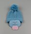 Calum Unisex Baby Knitting Pattern cardigan,hats, mitts and booties hats