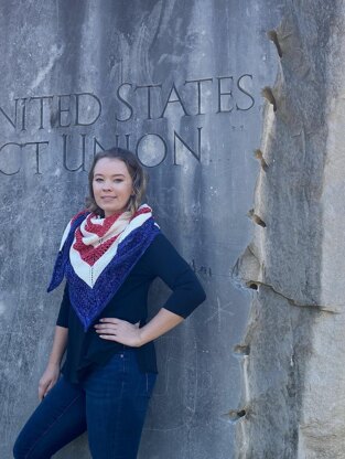 Stars & Stripes Shawl