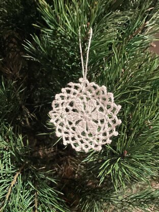 Antique Snowflake Ornament