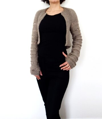 London Mist Cropped Cardi