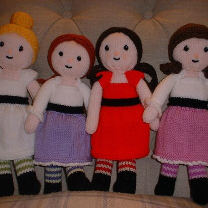 Four Little Dollies