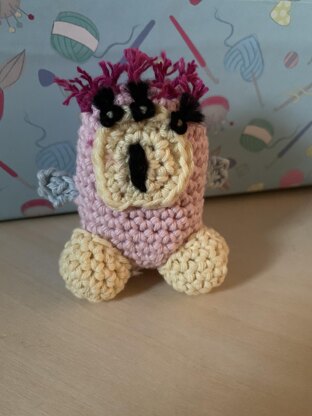 Amigurumi Extraterrestrial- lash