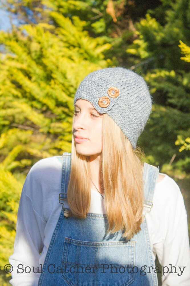 One Tree Beanie Crochet pattern by Fiona Langtry | LoveCrafts