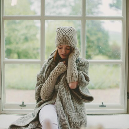Honey Beanie hat - knitting pattern