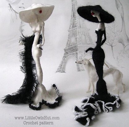 Parisian Lady Figurine