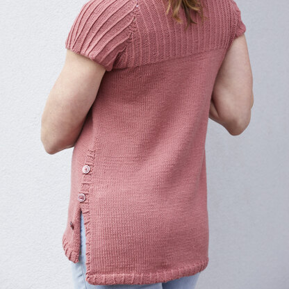 Zephirine Pullover in Valley Yarns Valley Superwash DK - 841 - Downloadable PDF