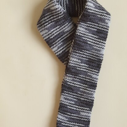 Garter-Edged Scarf in Lion Brand Vanna's Choice - 60816AD - knitting pattern