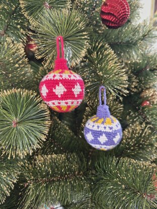 Christmas ball ornaments