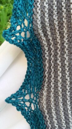 English Summer Shawlette