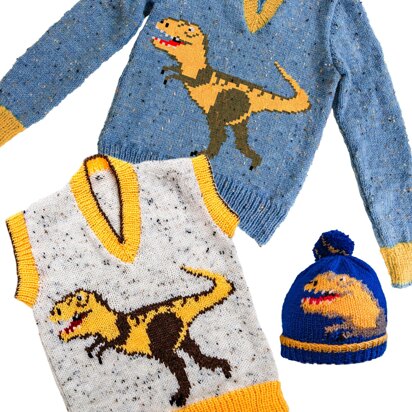 T-Rex Dinosaur Sweater