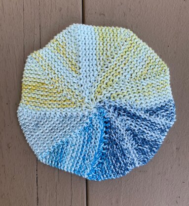 Pebblebrook Dishcloth -- a loom knit pattern