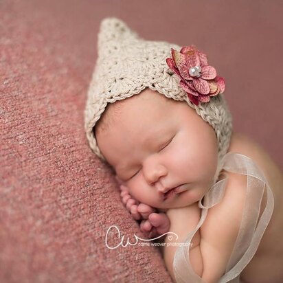 Lacy Pixie Bonnet