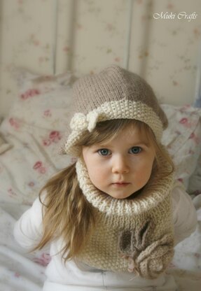 Veera hat and cowl set