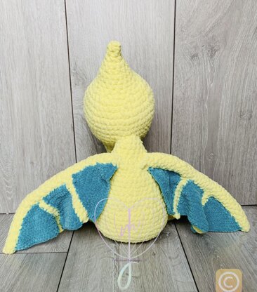 Pterodactyl dinosaur crochet