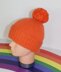 Toddler & Child Simple Aran Bobble Beanie Hat