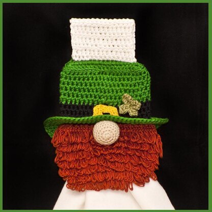 Leprechaun Towel Hanger