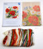 Vervaco Cross Stitch Cushion Kit Flowers Cross Stitch Kit