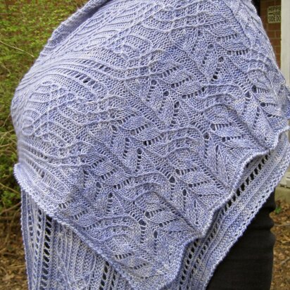 Page's Cluster Shawl - knitting pattern