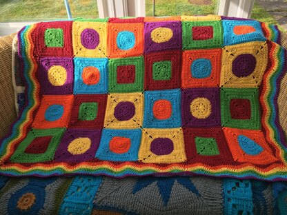 Rico Cotton Bright Baby Blanket